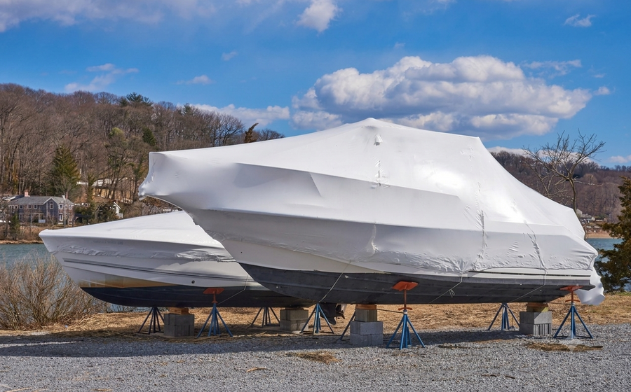 Boat & Yacht Shrink Wrap for Transport & Storage