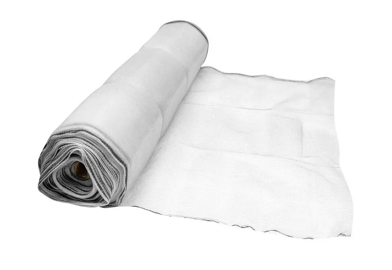 White Scaffold Debris Netting 2m x 50m 20pcs – Debris Containment Net – €45.80/roll – 20 Rolls/Pallet