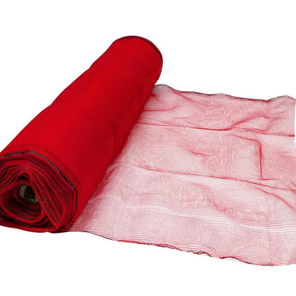 Red Scaffold Debris Netting 2m x 50m 20pcs – Debris Containment Net – €45.80/roll – 20 Rolls/Pallet