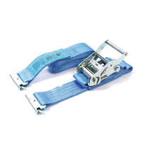 Ratchet Lashing Strap 2T 4m 50mm – End Fittings E-Track – Blue – 320 pcs/Pallet (€5.23/pc)